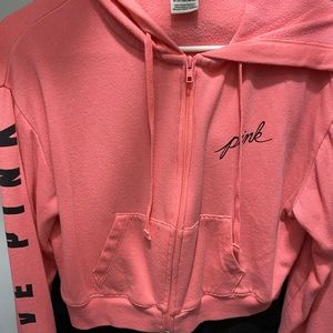 Bright PINK zip up